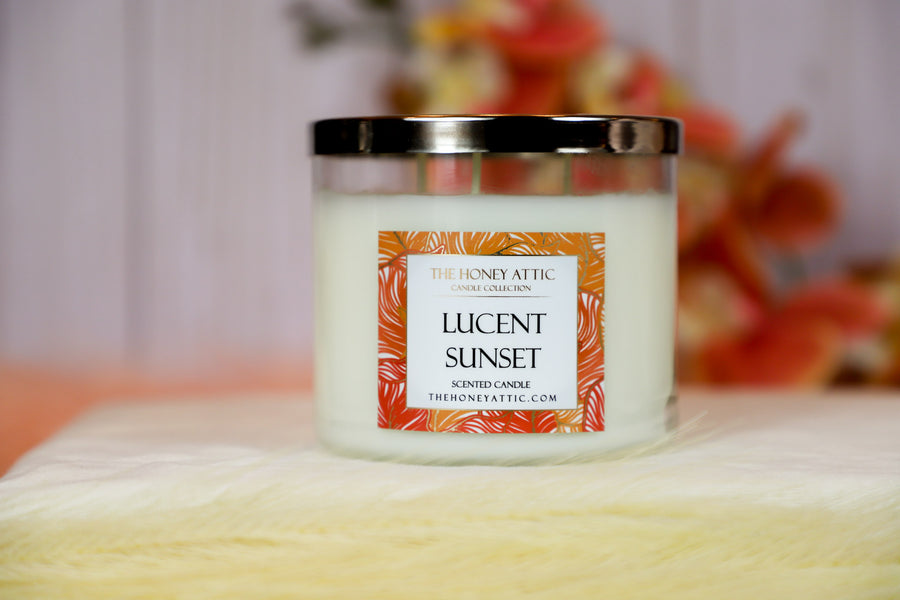 Lucent Sunset Candle